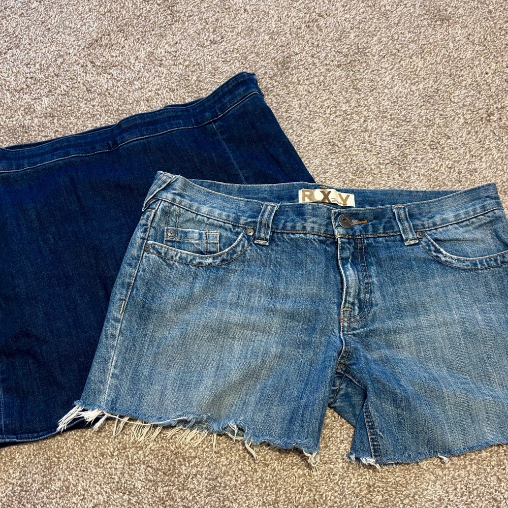 Roxy Shorts and AE Skort Bundle